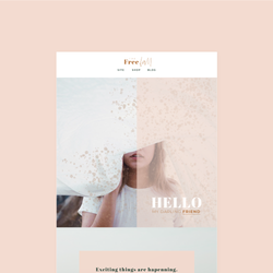 Free Fall Flodesk Template