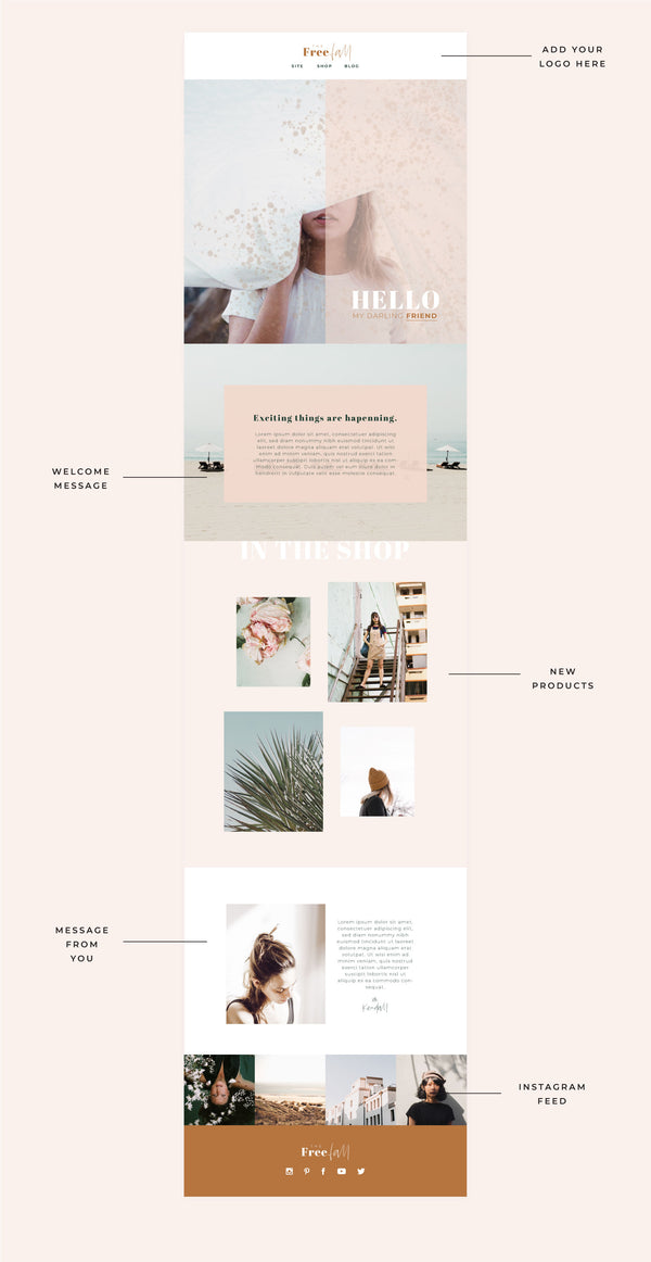 Free Fall Flodesk Template